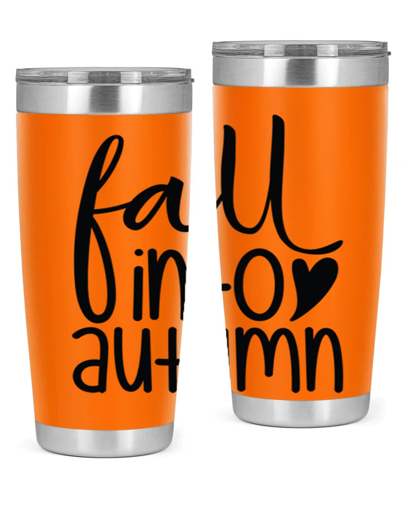 Fall Into Autumn 106#- fall- Tumbler