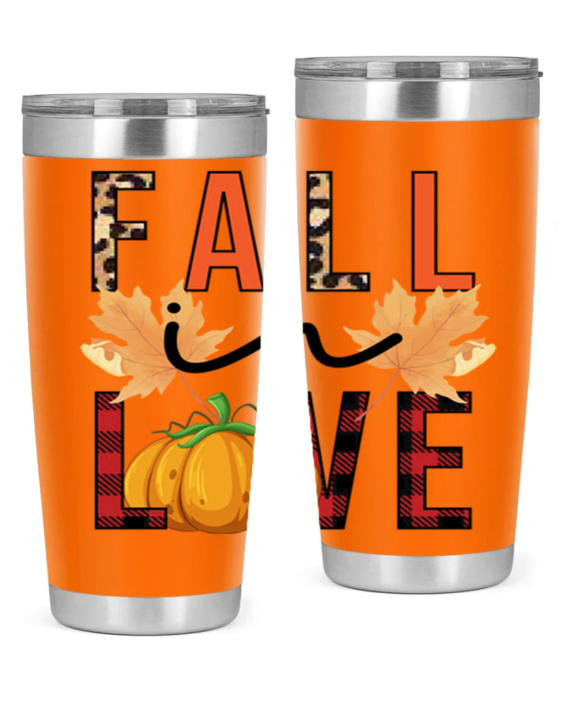 Fall in Love 104#- fall- Tumbler