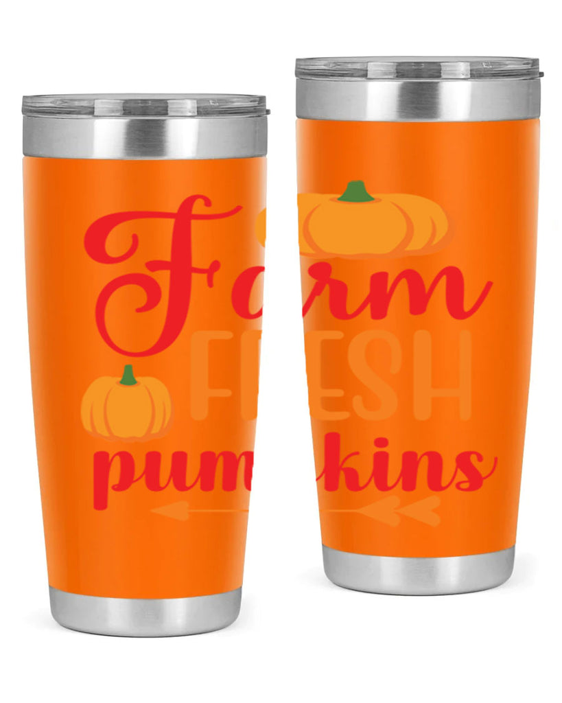 FarmFreshPumpkins 177#- fall- Tumbler