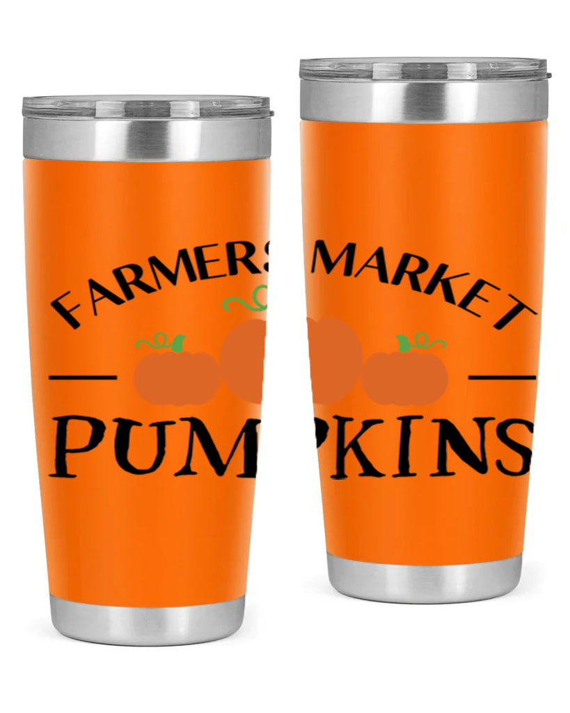 Farmers Market Pumpkins 178#- fall- Tumbler
