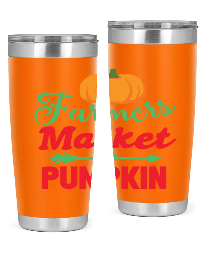 FarmersMarketPumpkin 180#- fall- Tumbler