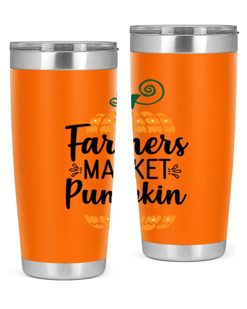 Farmersmarketpumpkin 179#- fall- Tumbler