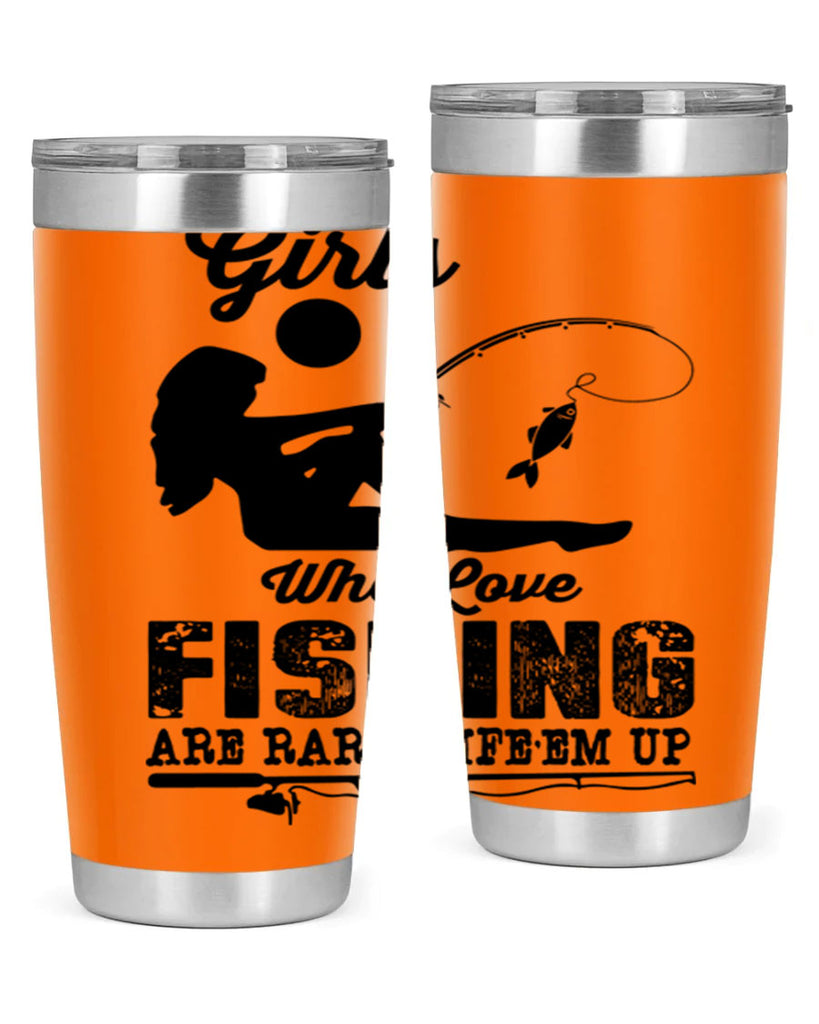 Fishing design 166#- mermaid- Tumbler