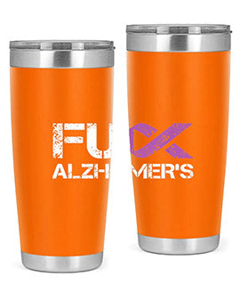 Fuck Alzheimers Fuck Dementia Alzheimer 151#- alzheimers- Tumbler