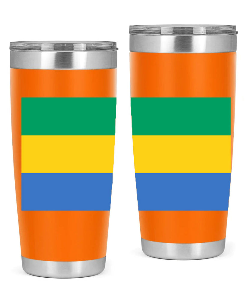 Gabon 136#- world flags- Tumbler