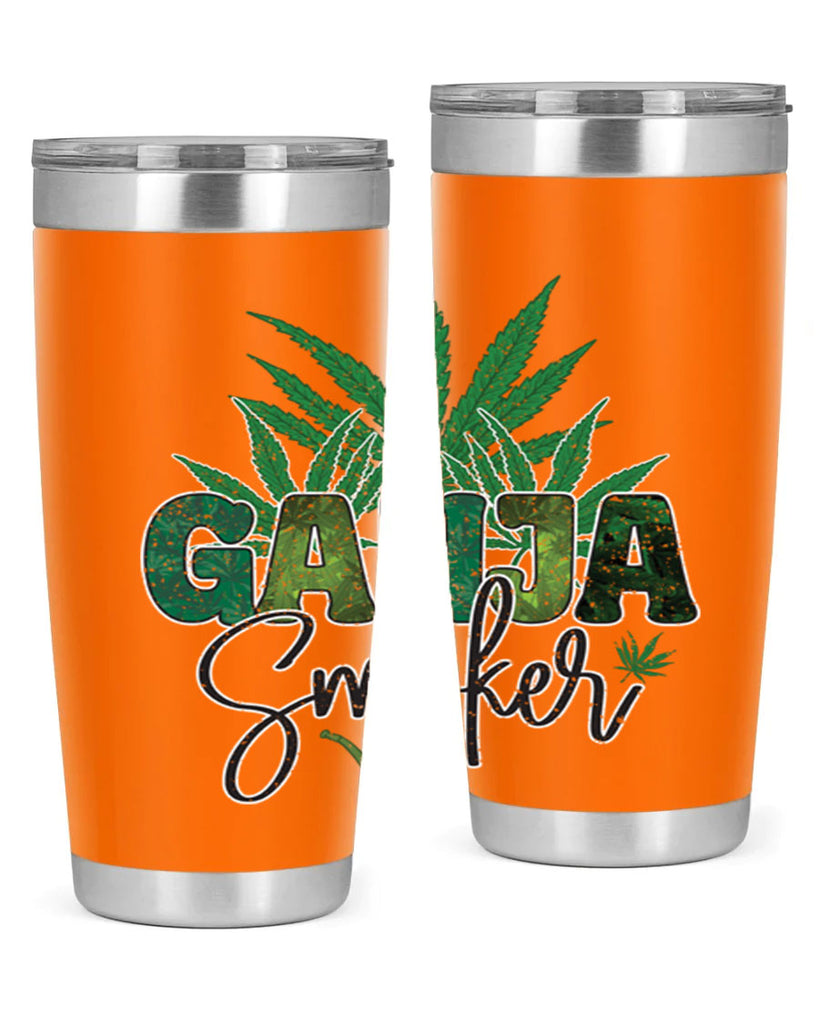 Ganja Smoker Sublimation 89#- marijuana- Tumbler