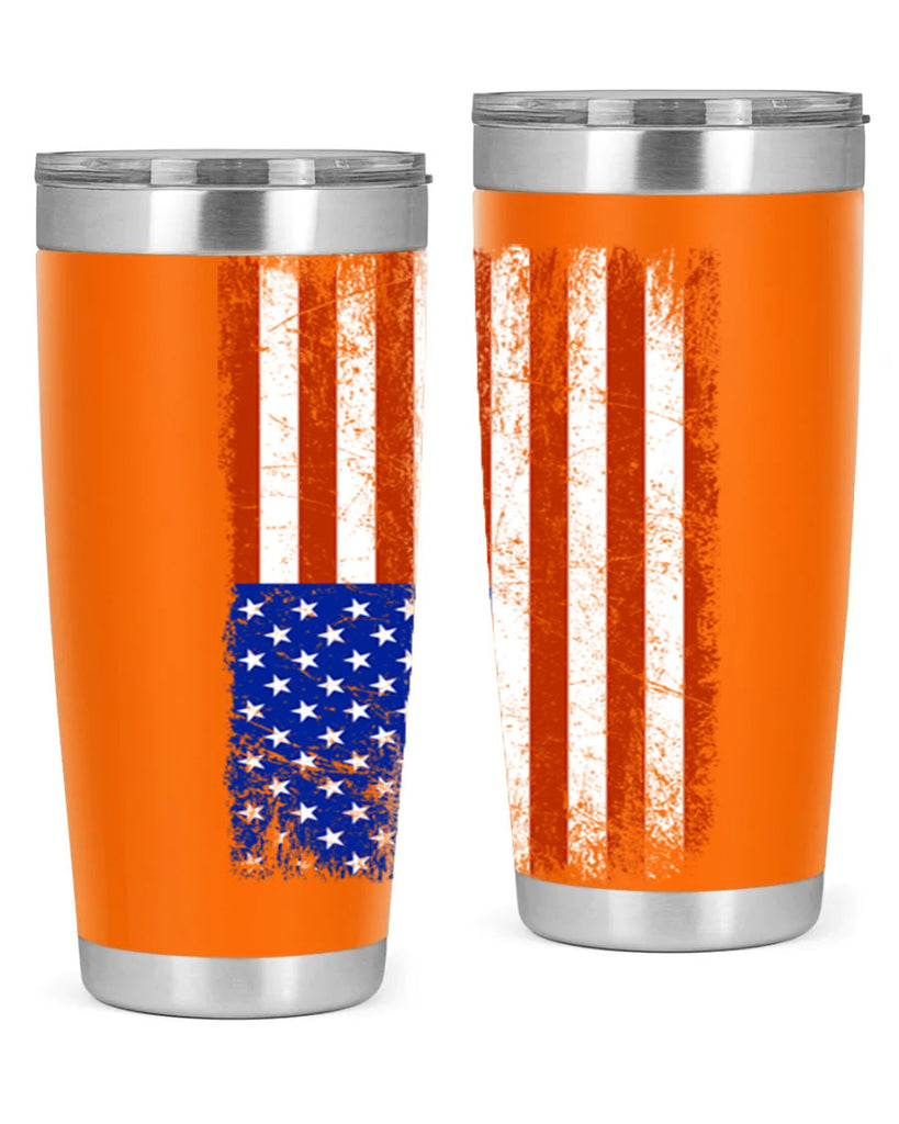 Grunge Flag 52#- Us Flags- Tumbler