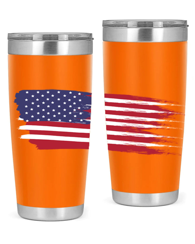 Grunge Flag 54#- Us Flags- Tumbler