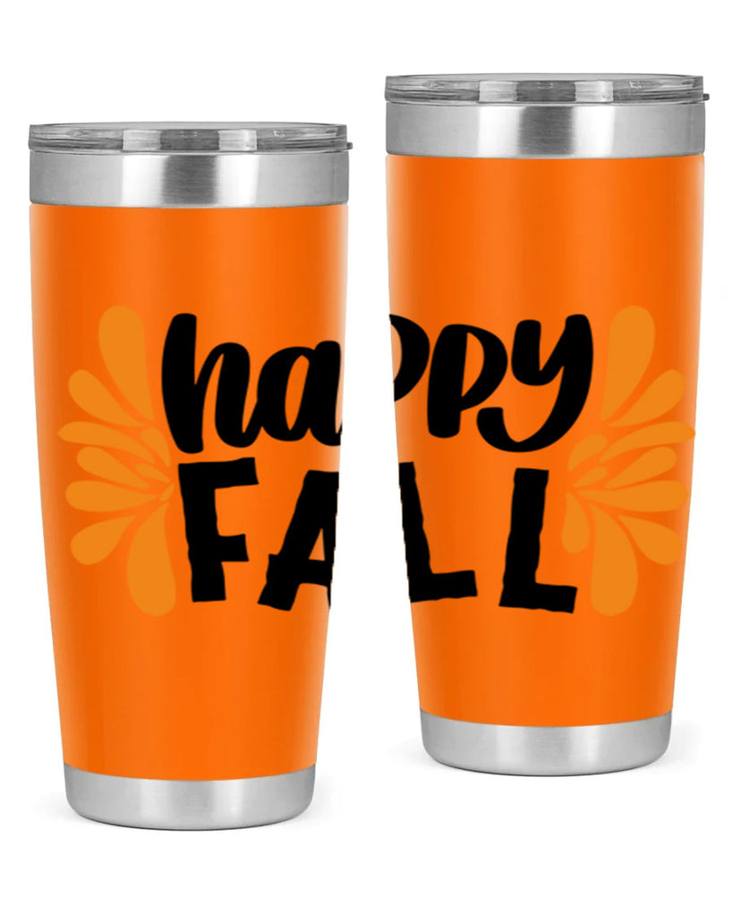 Happy Fall 491#- fall- Tumbler