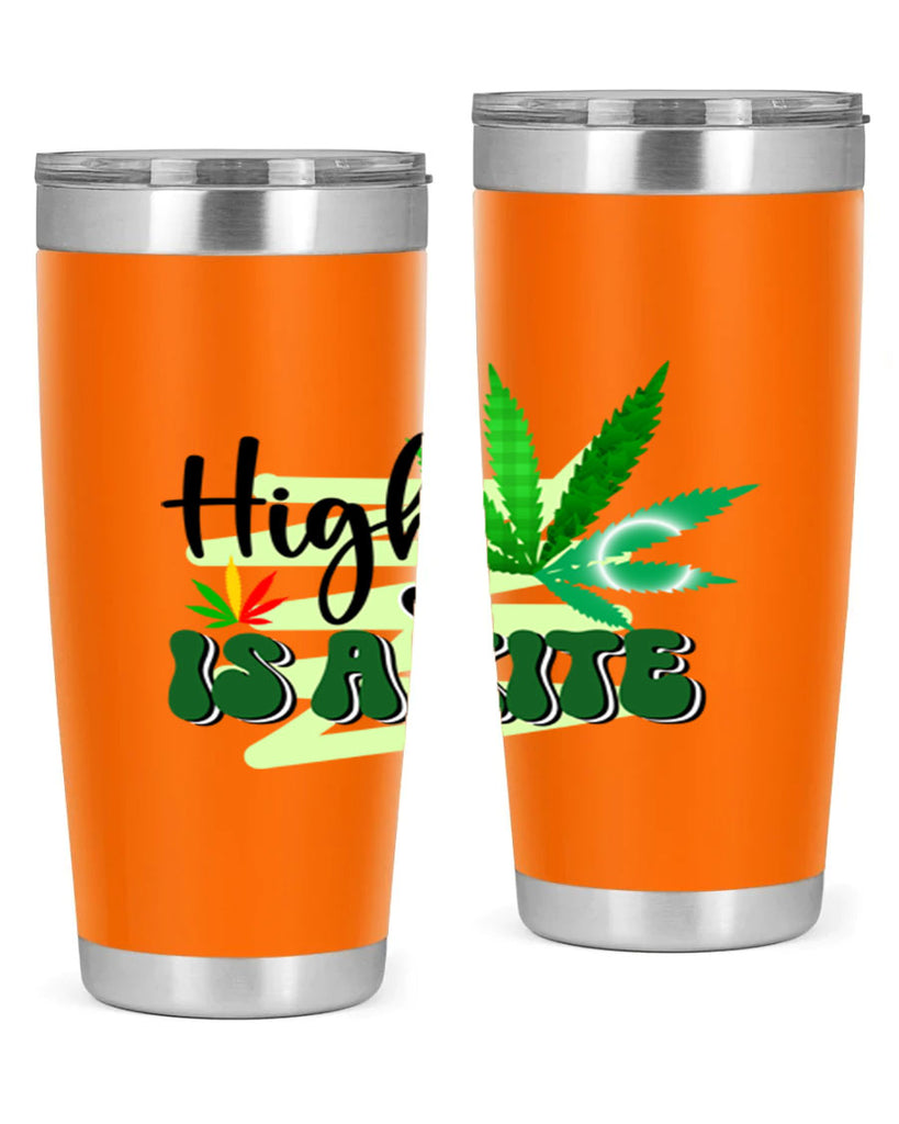 High is a Kite 116#- marijuana- Tumbler