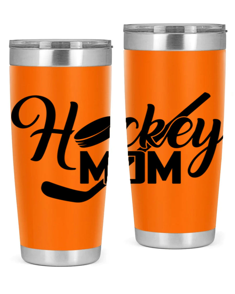 Hockey mom 1186#- hockey- Tumbler