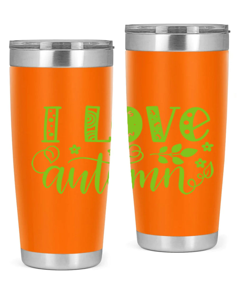 I Love Autumn 325#- fall- Tumbler