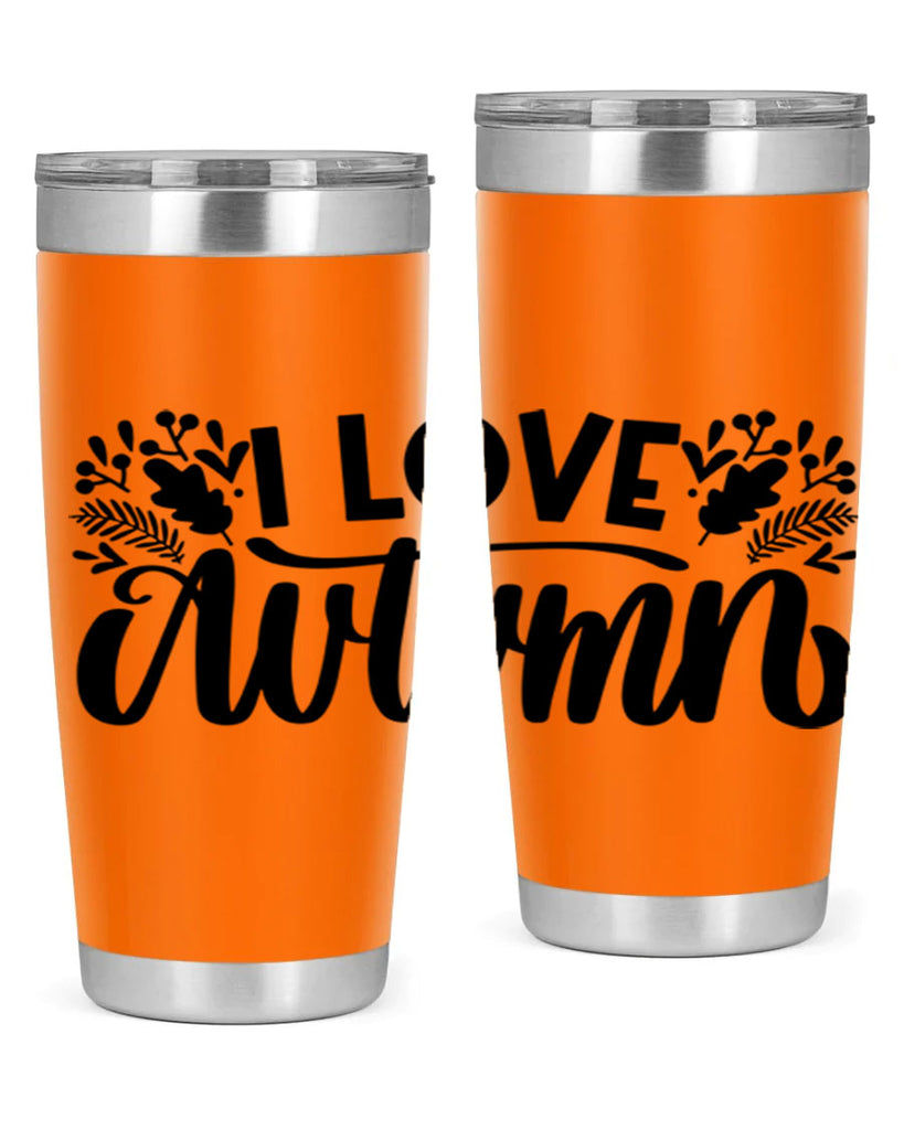 I Love Autumn 497#- fall- Tumbler