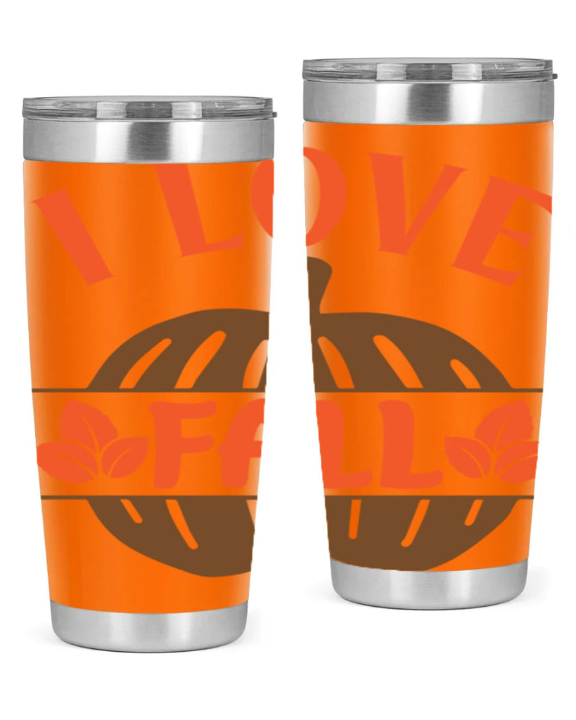I Love Fall 337#- fall- Tumbler