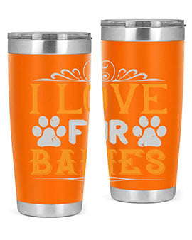 I Love Fur Babies Style 192#- dog- Tumbler