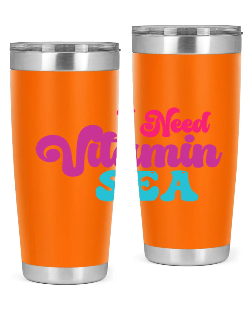 I Need Vitamin Sea 217#- mermaid- Tumbler