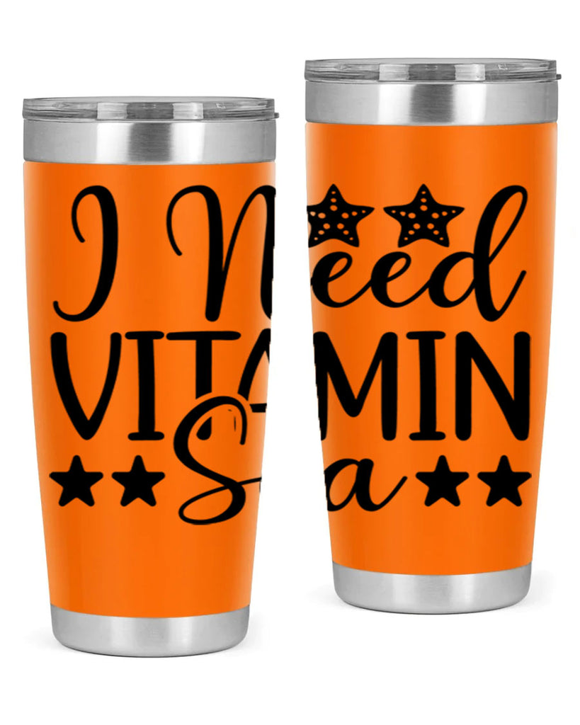 I Need Vitamin Sea 232#- mermaid- Tumbler