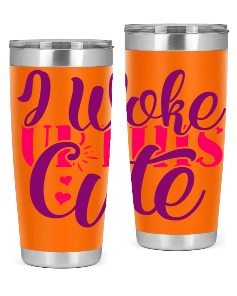 I Workup This Cute Style 243#- baby- tumbler