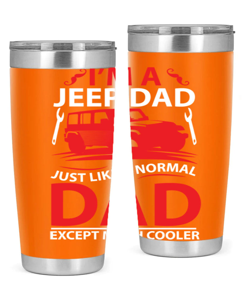 IM AJEEP DAD 51#- dad- Tumbler