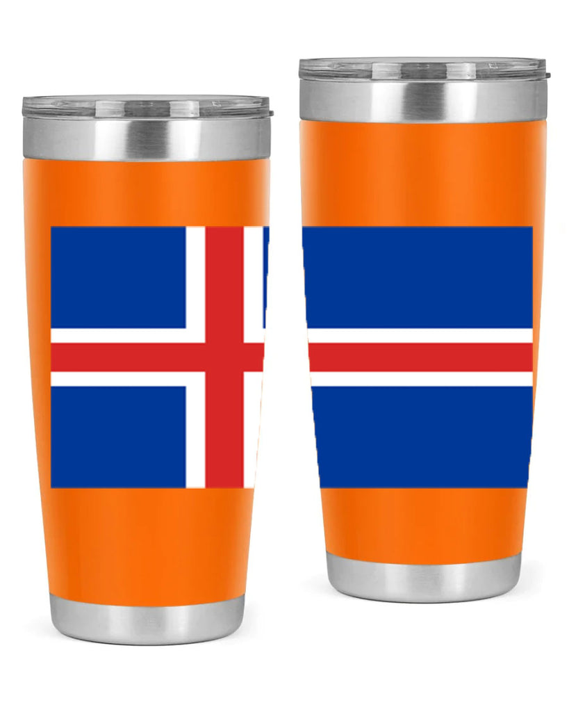 Iceland 122#- world flags- Tumbler
