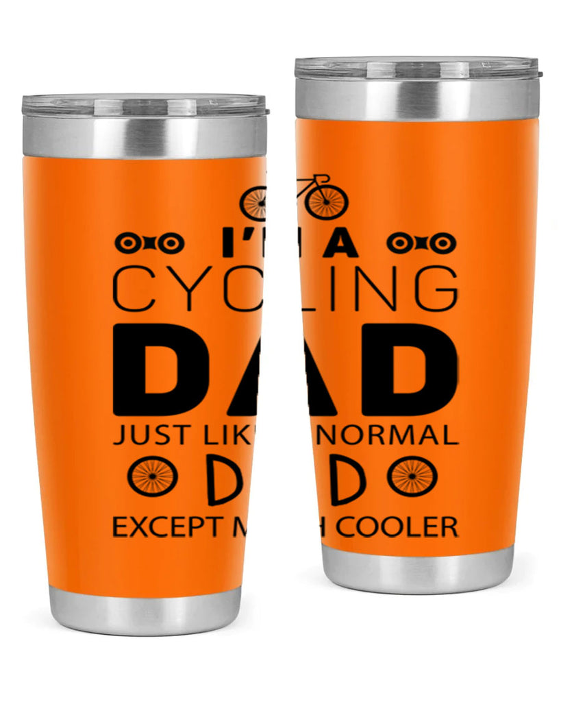 Im A Cycling Dad 4#- dad- Tumbler