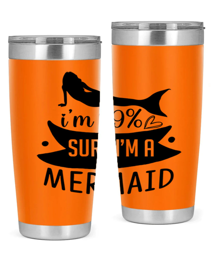 Im sure im a 248#- mermaid- Tumbler