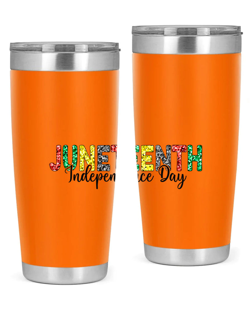 Juneteenth Independence Day 37#- Juneteenth- tumbler