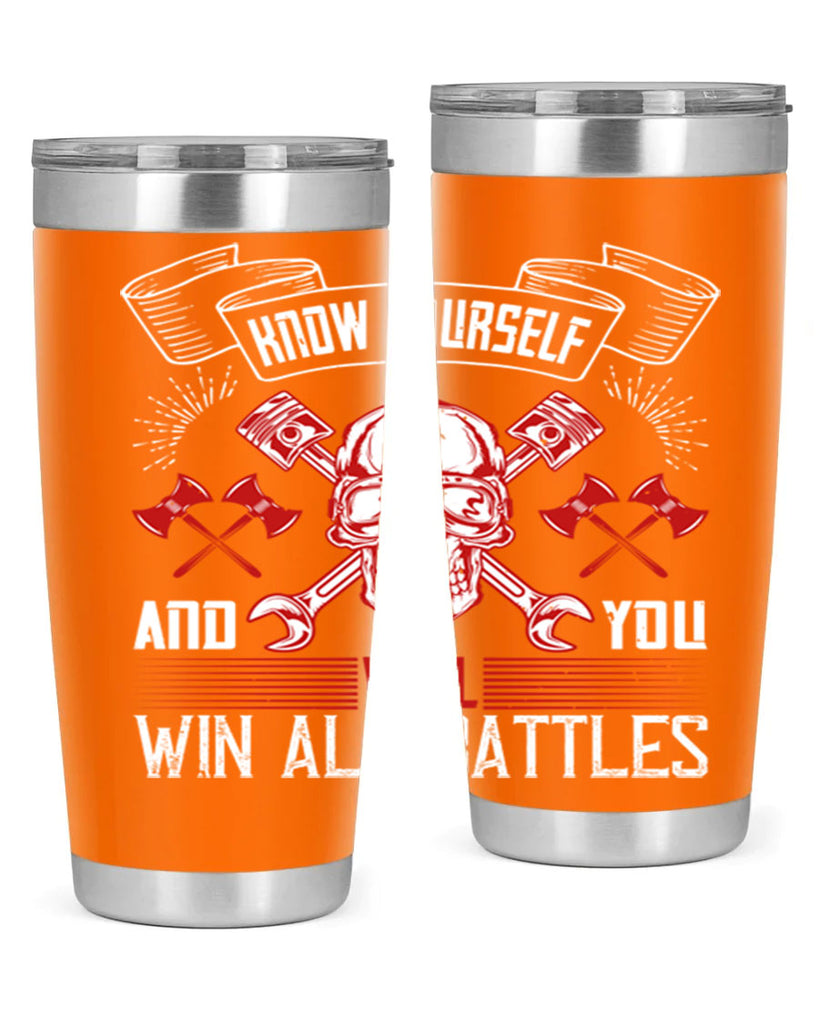 Know yourself and you will win all battles Style 25#- coaching- tumbler