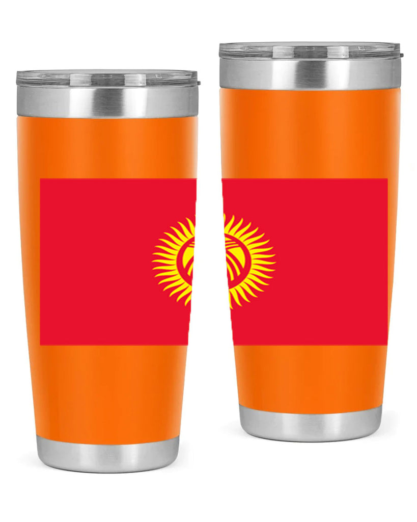 Kyrgyzstan 106#- world flags- Tumbler