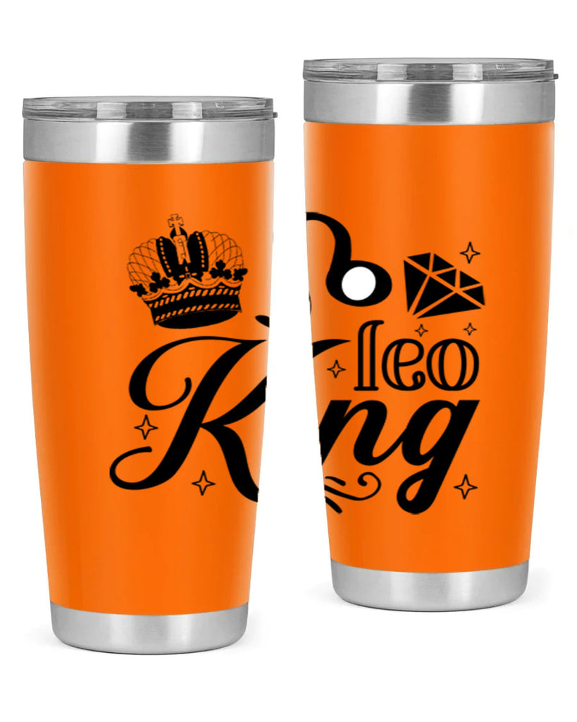 Leo king 290#- zodiac- Tumbler