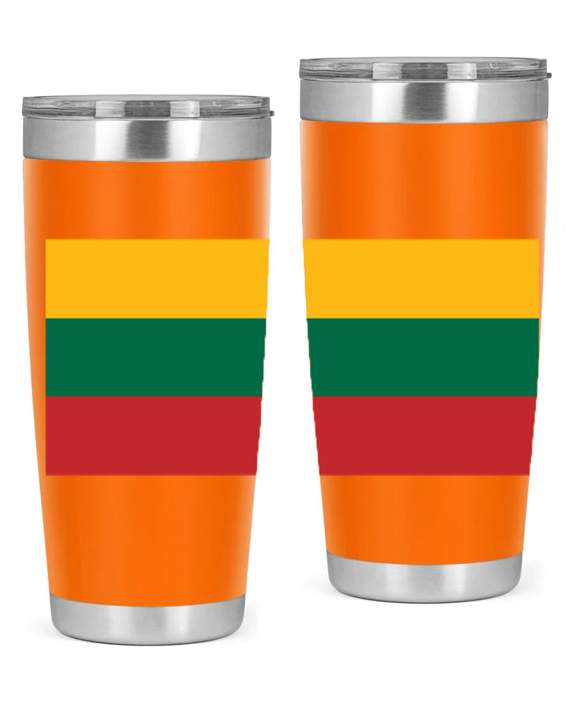 Lithuania 98#- world flags- Tumbler