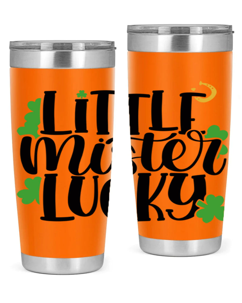 Little Mister Lucky Style 67#- St Patricks Day- Tumbler