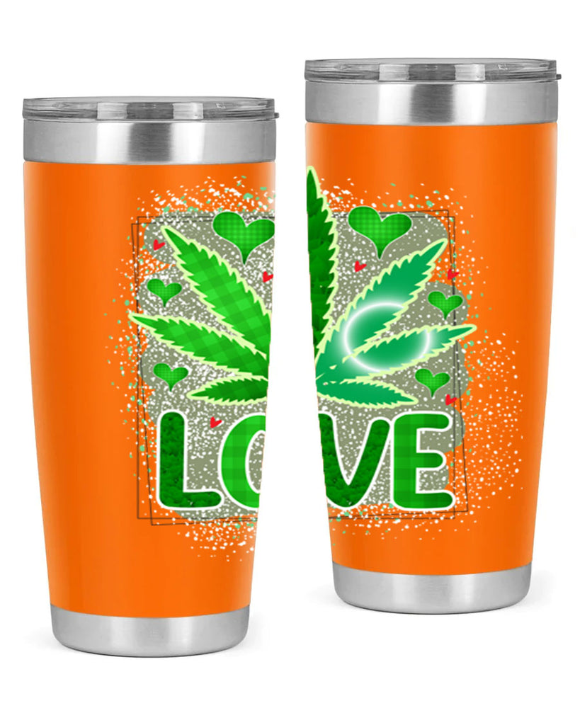 Love 188#- marijuana- Tumbler