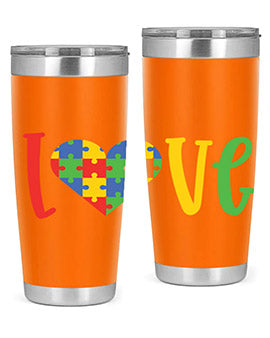 Love Style 30#- autism- Tumbler