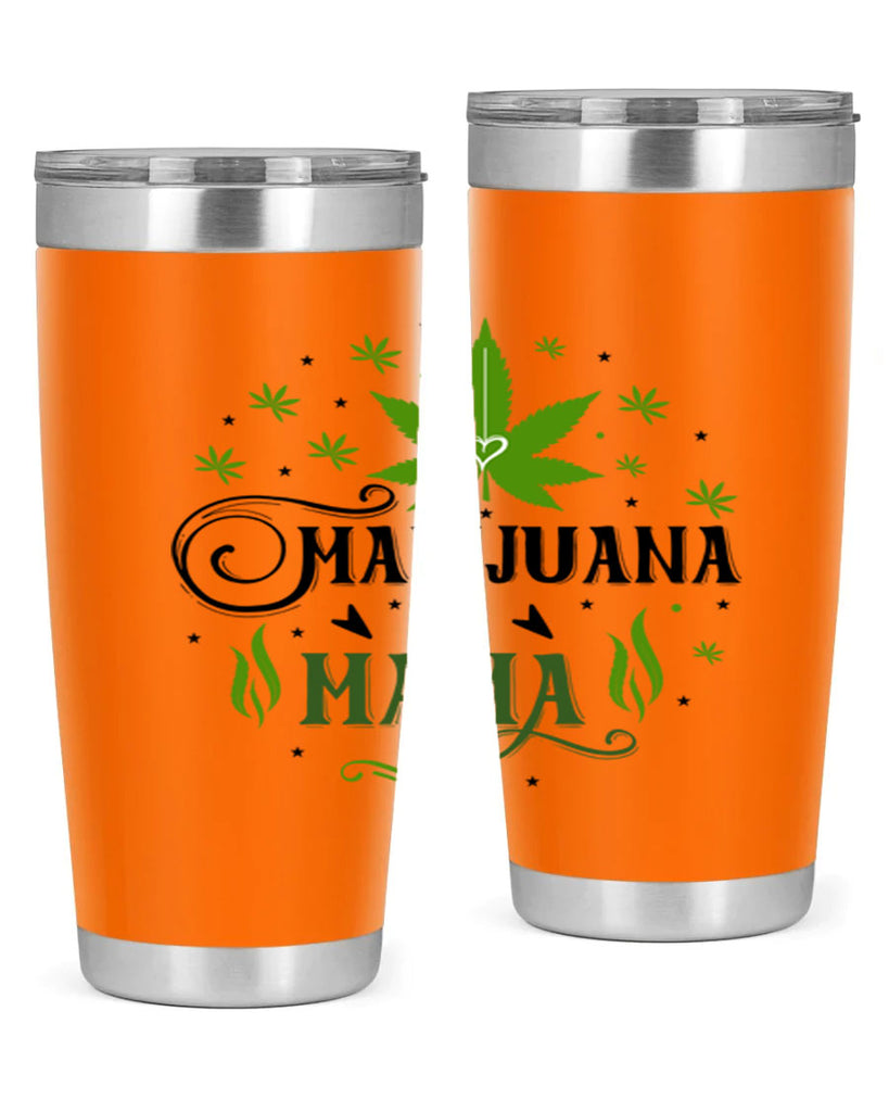 Marijuana Mama 208#- marijuana- Tumbler