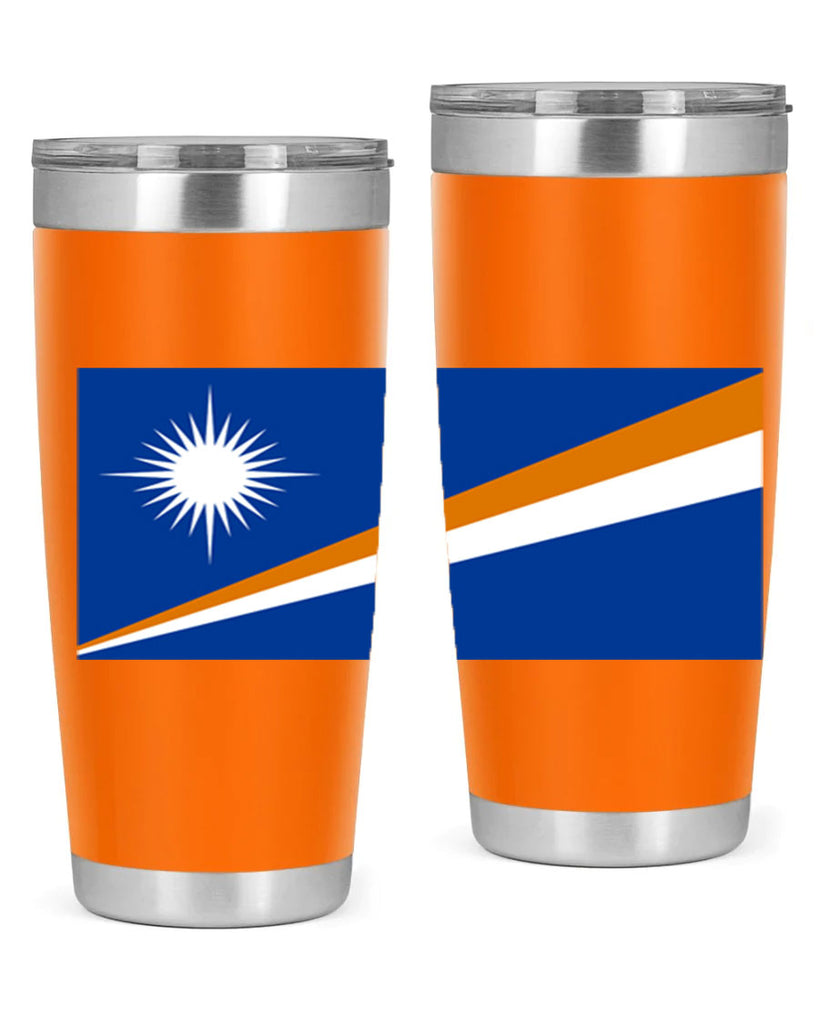 Marshall Islands 90#- world flags- Tumbler