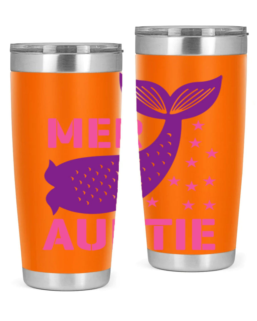 Mer Auntie 320#- mermaid- Tumbler