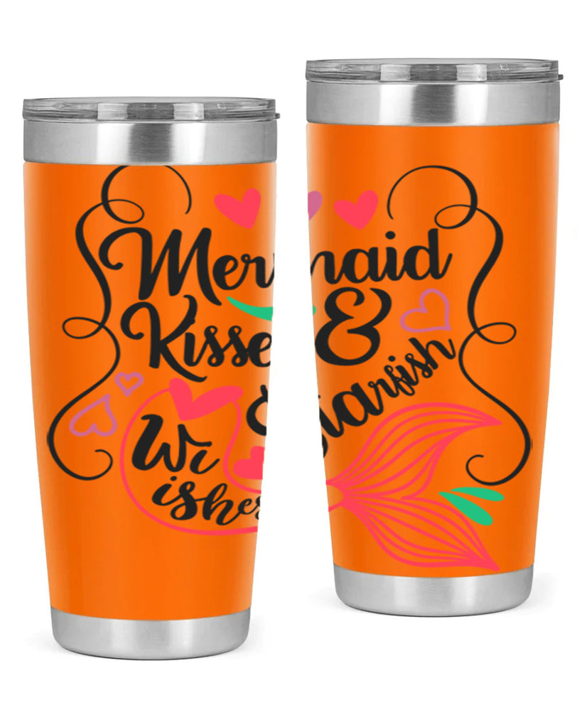 Mermaid Kisses Starfish Wishes 368#- mermaid- Tumbler