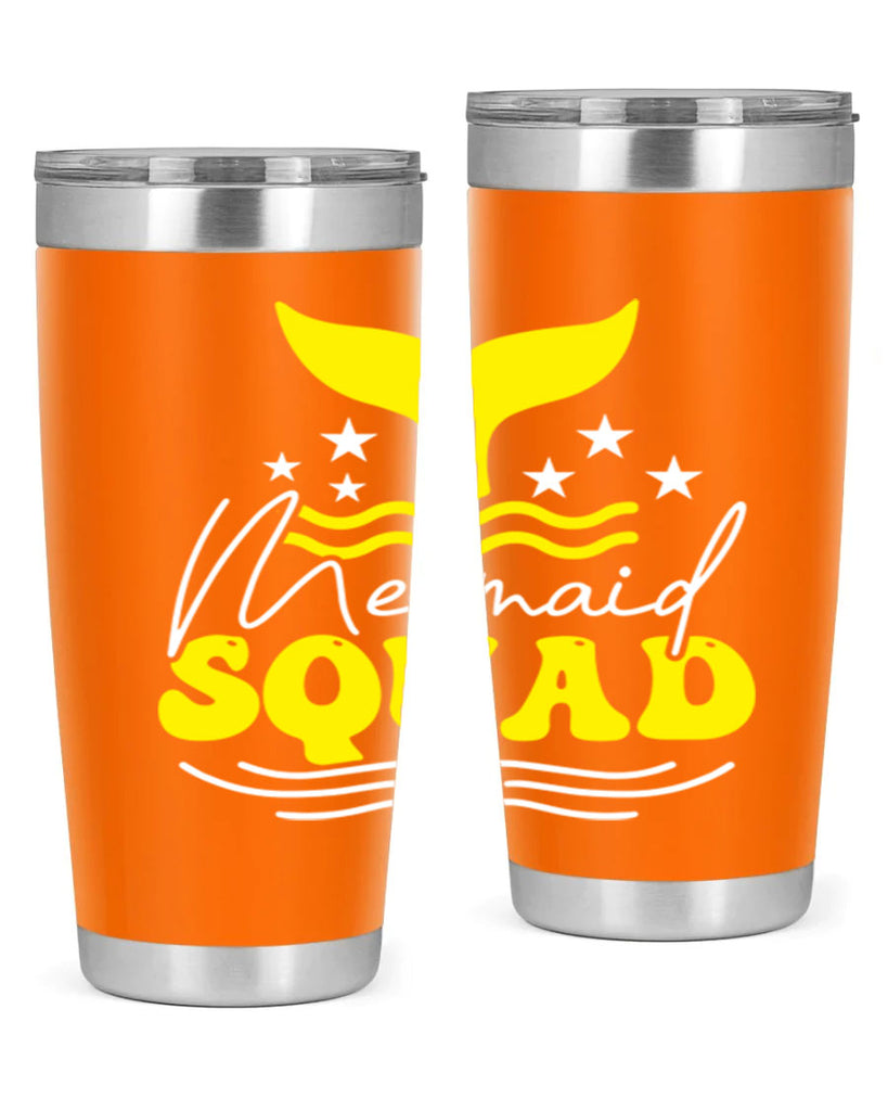 Mermaid Squad 377#- mermaid- Tumbler