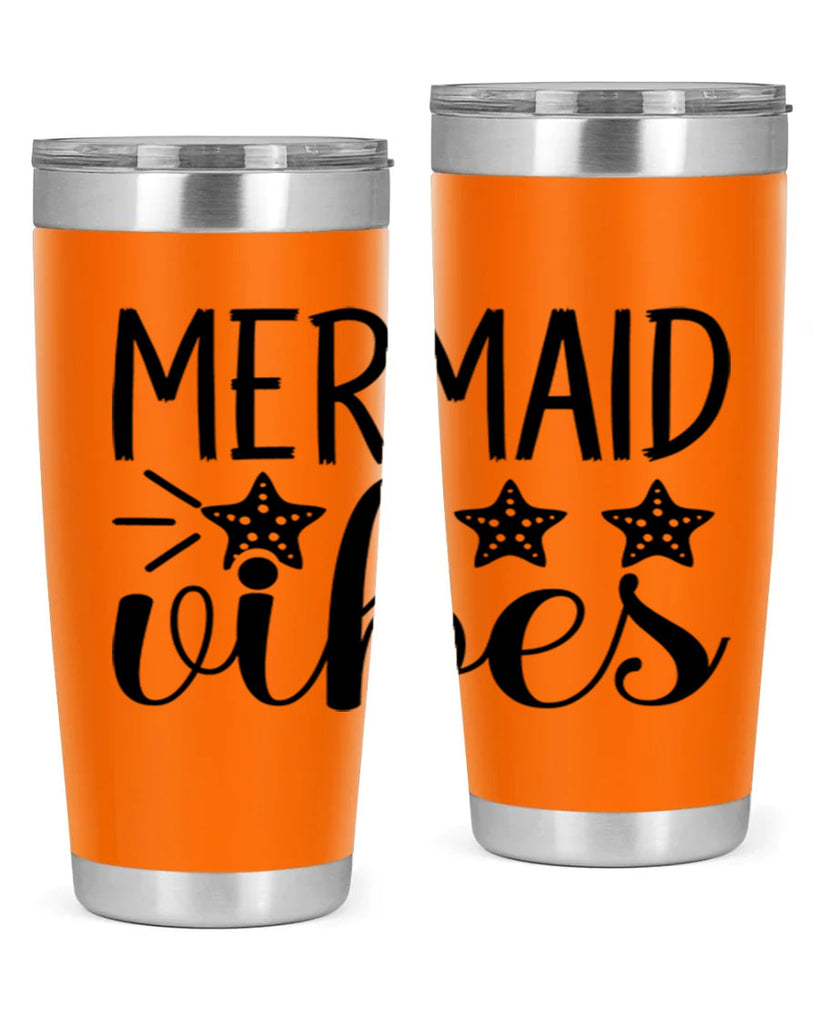 Mermaid Vibes 457#- mermaid- Tumbler