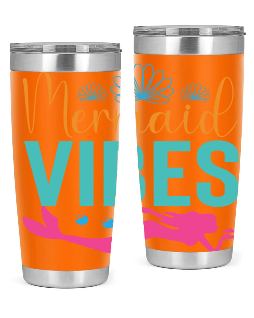 Mermaid Vibes Design 465#- mermaid- Tumbler