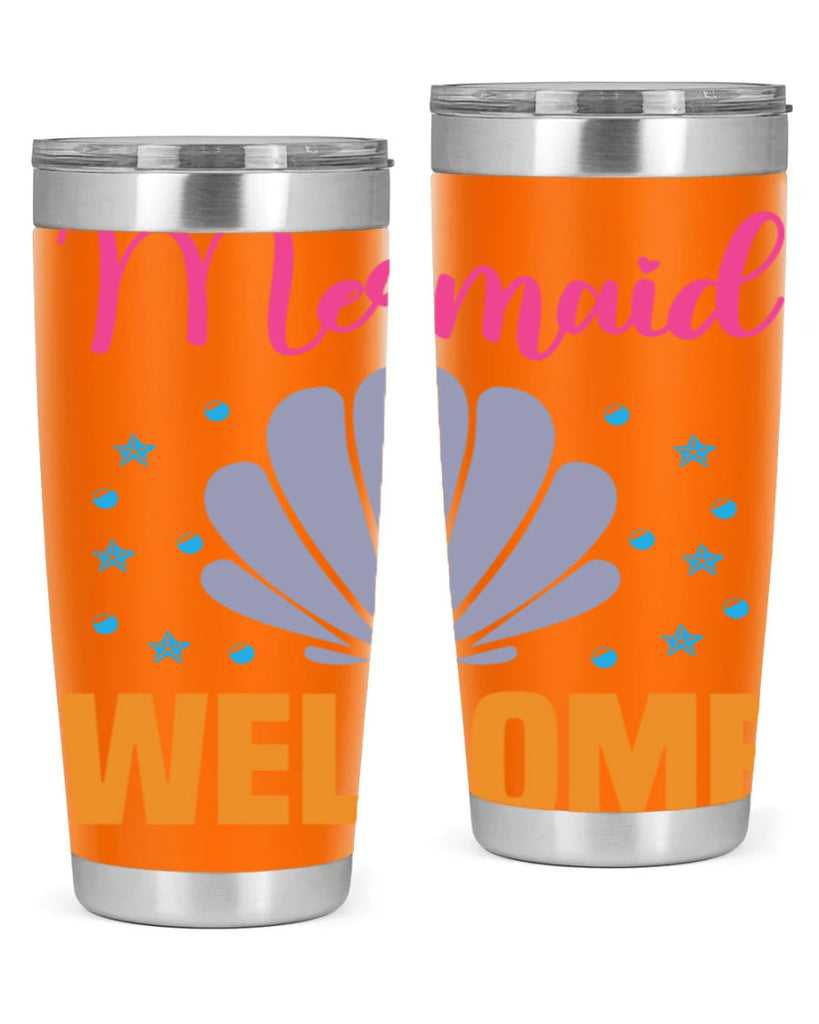 Mermaid Welcome Design 467#- mermaid- Tumbler