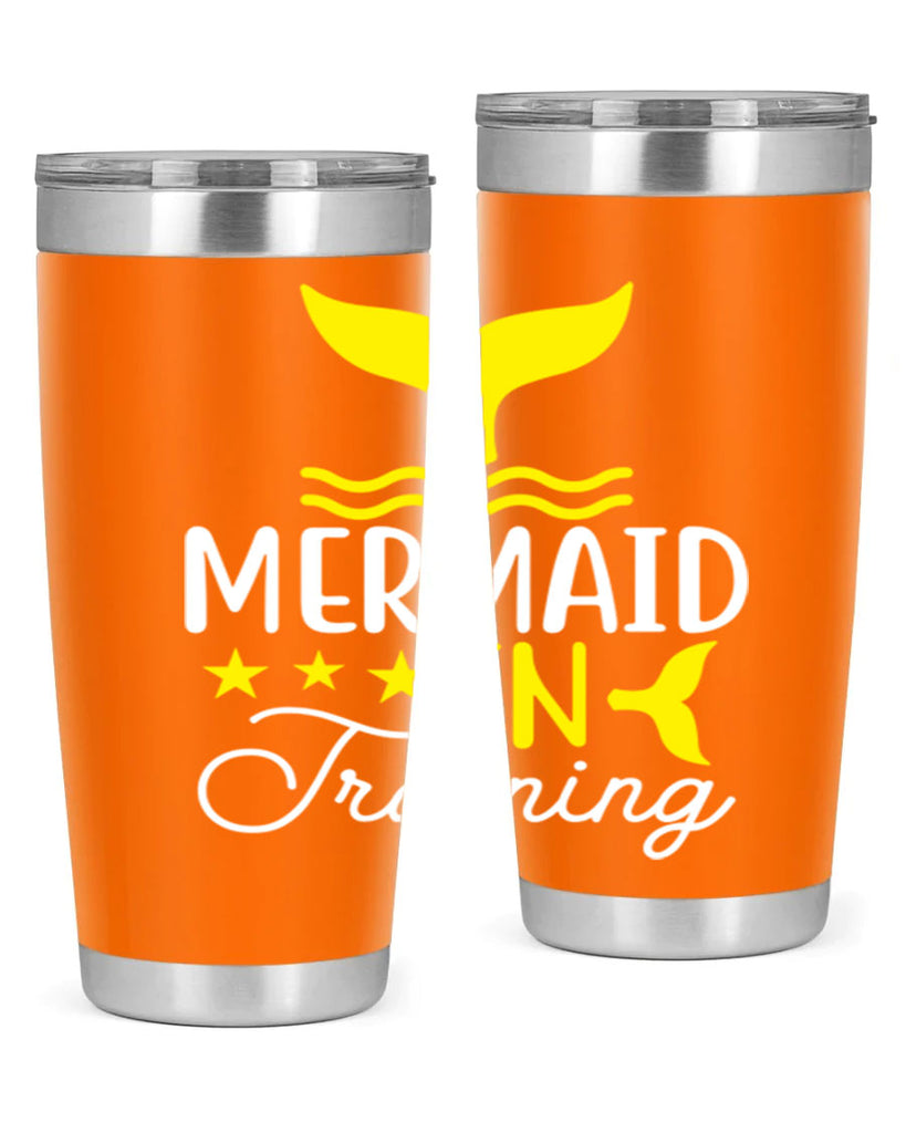 Mermaid in Training 361#- mermaid- Tumbler