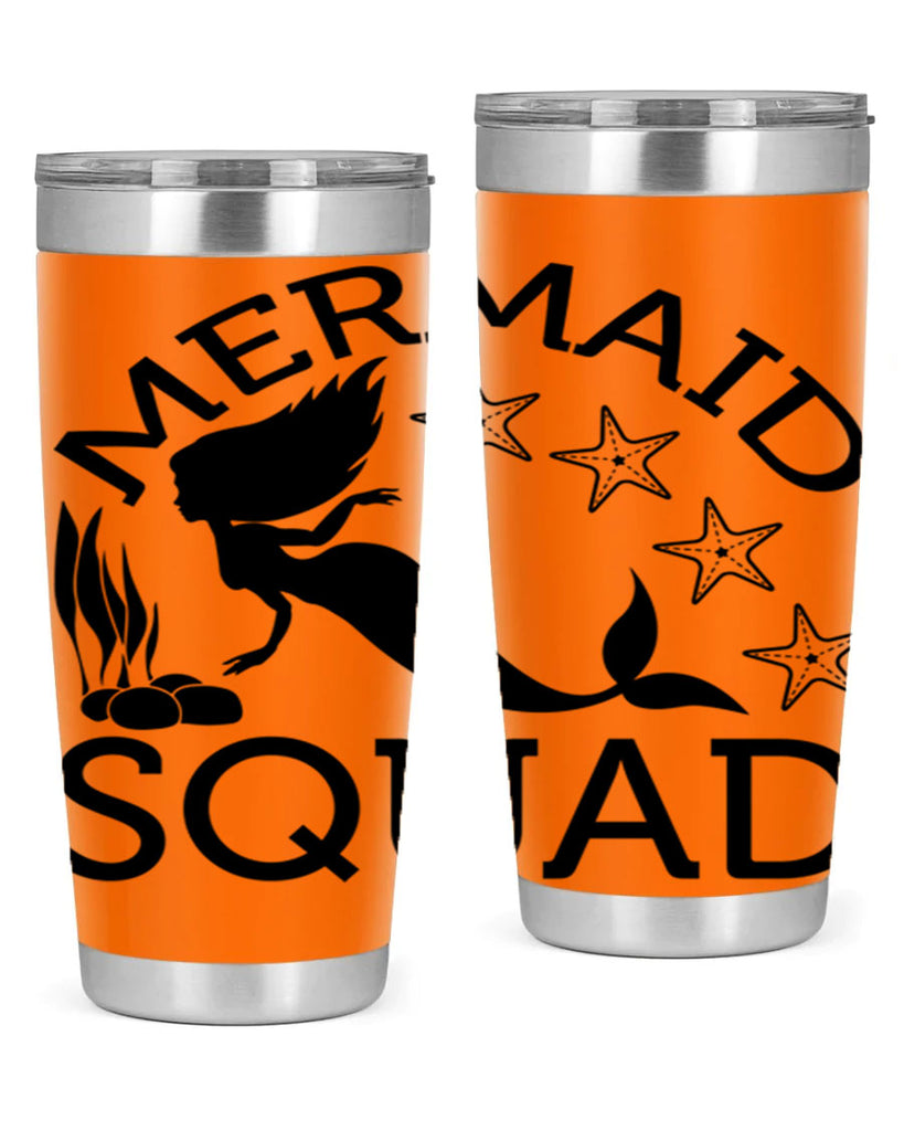 Mermaid squad 448#- mermaid- Tumbler