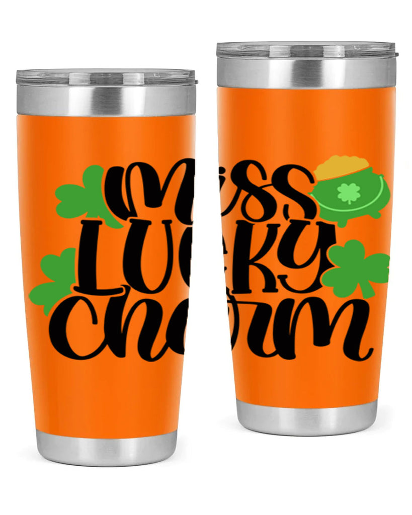 Miss Lucky Charm Style 48#- St Patricks Day- Tumbler