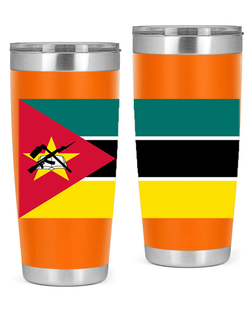 Mozambique 80#- world flags- Tumbler