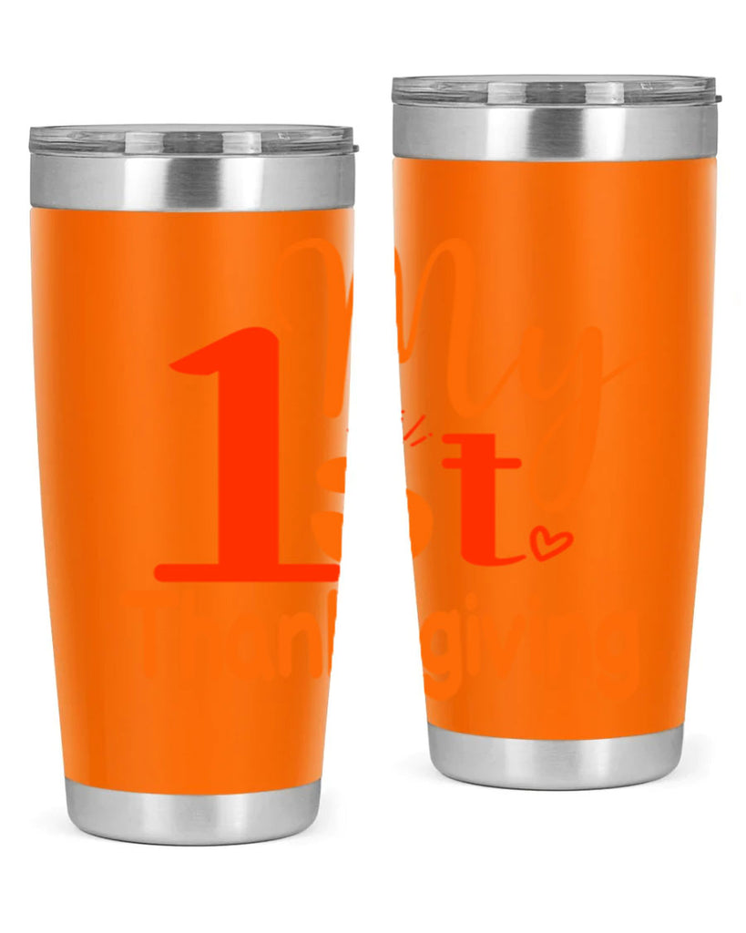 My st Thanksgiving Design 431#- fall- Tumbler