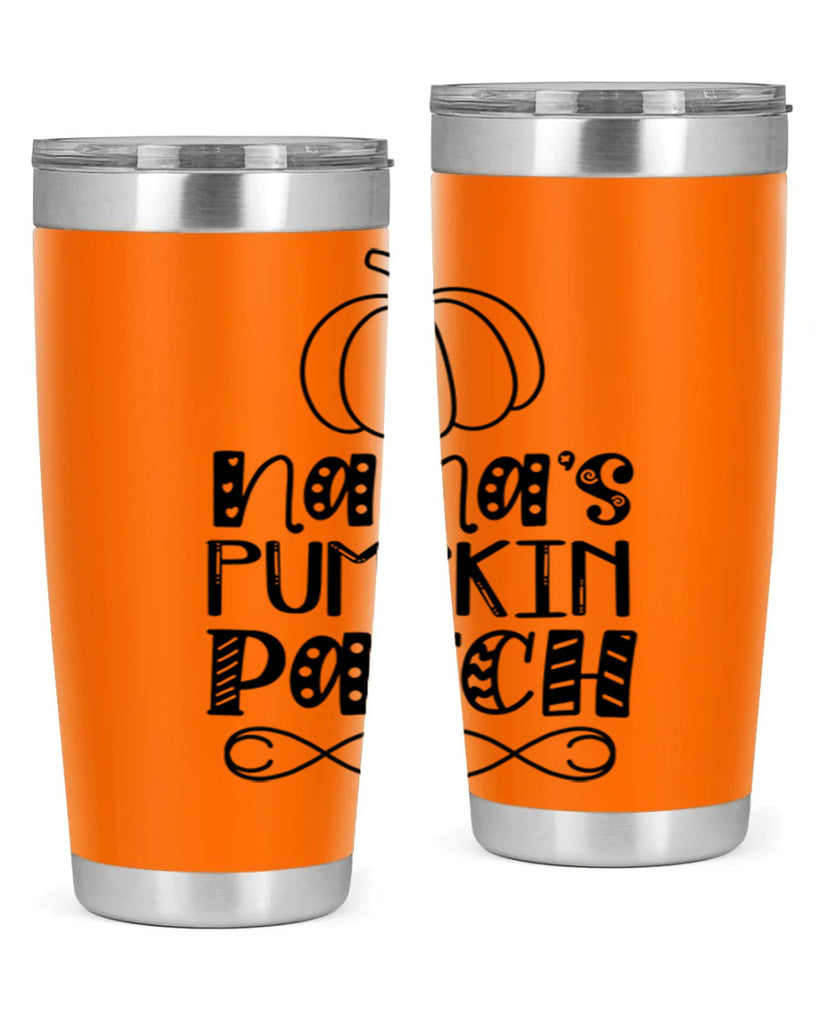 Nana s Pumpkin Patch 439#- fall- Tumbler