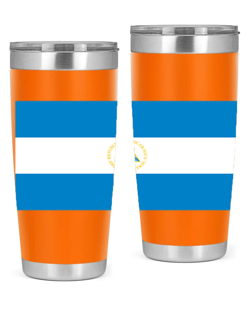 Nicaragua 73#- world flags- Tumbler