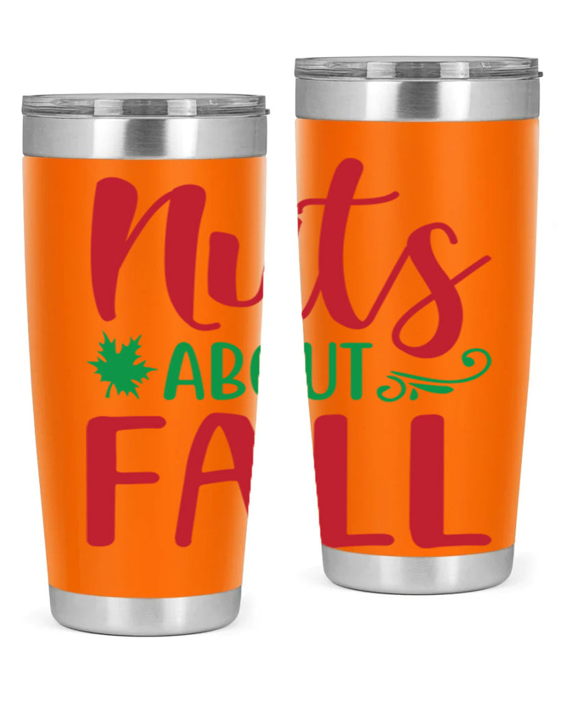 Nuts About Fall 443#- fall- Tumbler